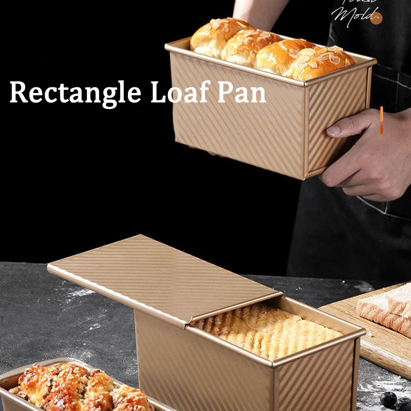Springform Pan Set - Cetakan Roti Persegi Panjang, Loyang Roti