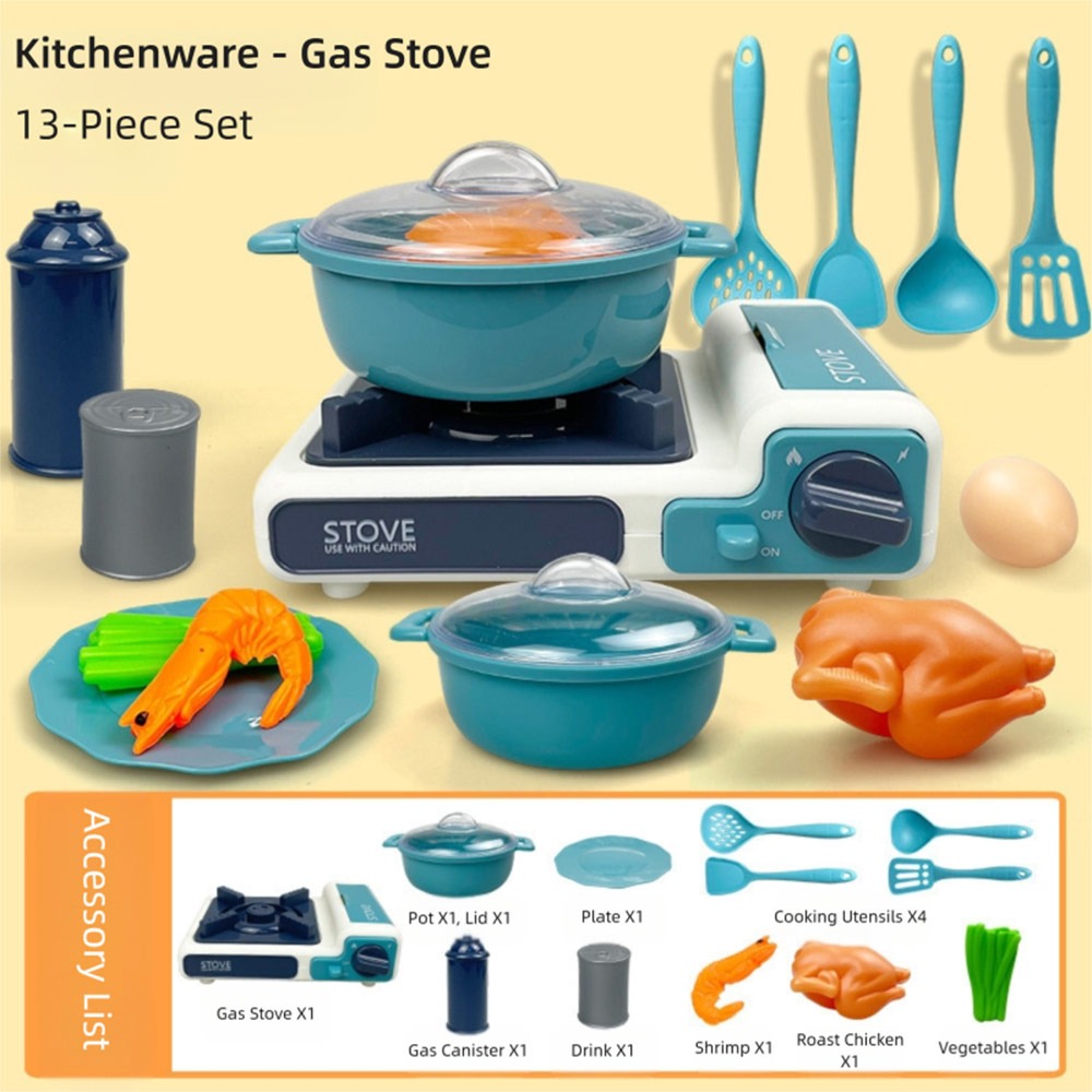Kitchen Kids Baking Set - Set Mainan Memasak Multicolor yang Lucu,