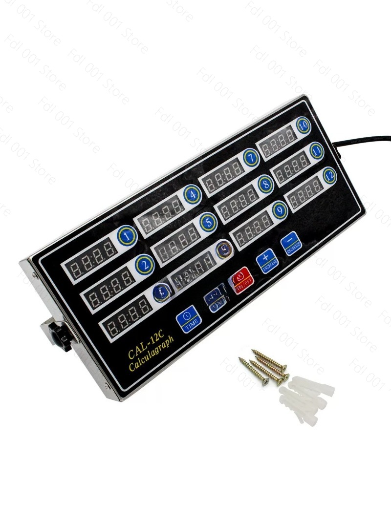 Kitchen Baking Equipment - Timer Dapur Komersial 12 Saluran Pengingat