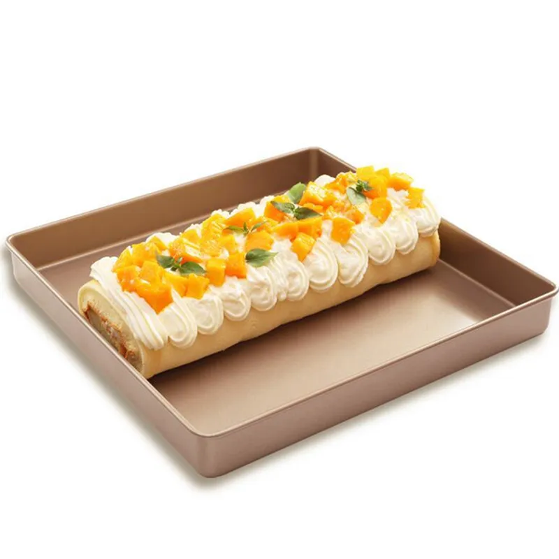 Springform Pan Set - Alat nampan pemanggang kue, 9/11in persegi
