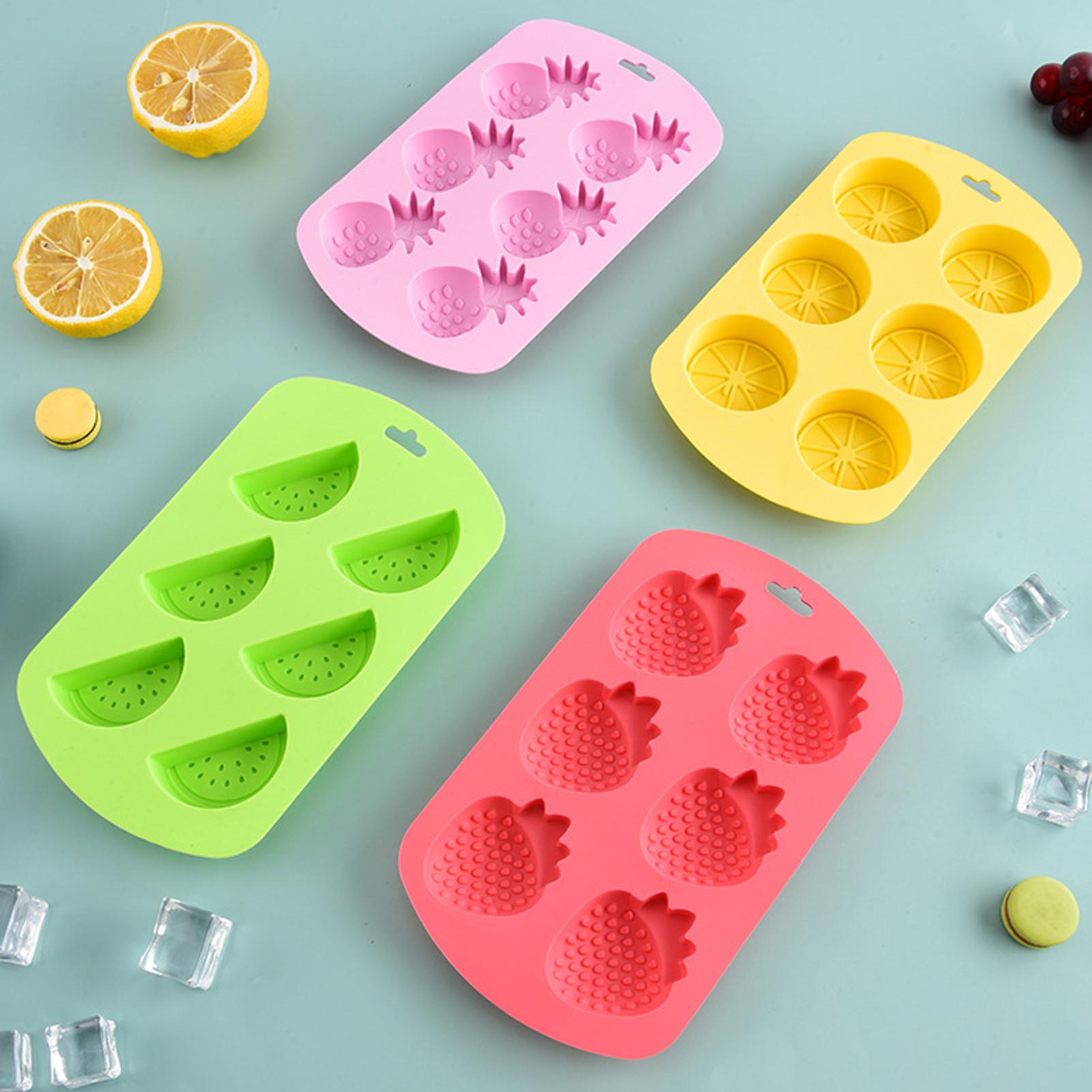 Baking Kitchen Diy - Cetakan Permen Silikon Bentuk Buah 6