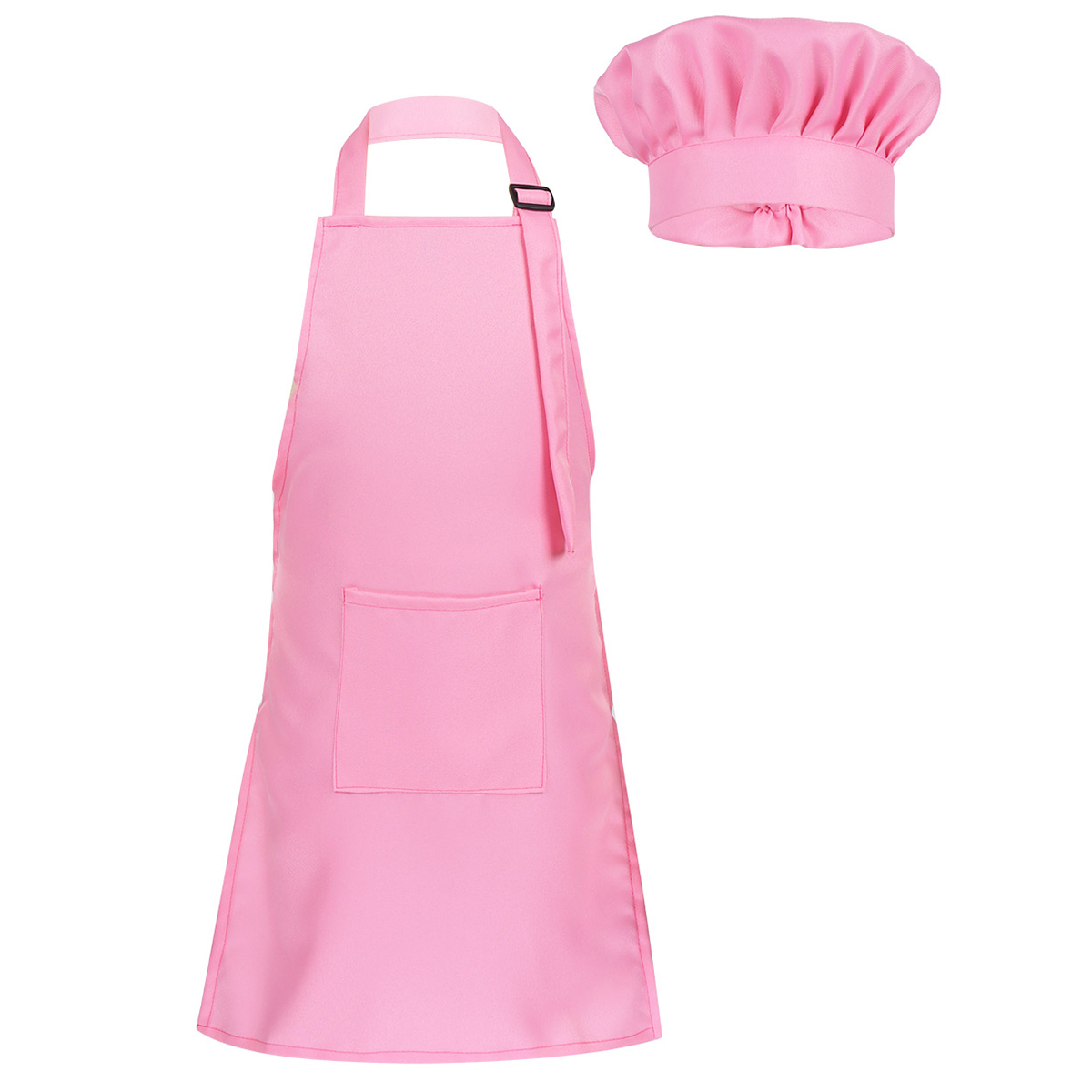 Kitchen Kids Baking Set - Anak Adjustable Celemek dan Topi Koki