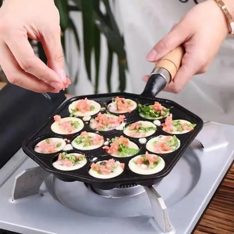 Baking Takoyaki panci hadiah 1 - Kitchen Baking Brush ulasan dan harga