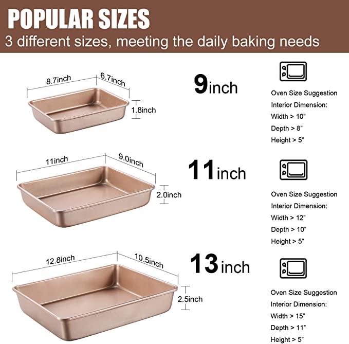 Deep Baking Pan Lembar Cookies - Springform Pan Set ulasan dan harga