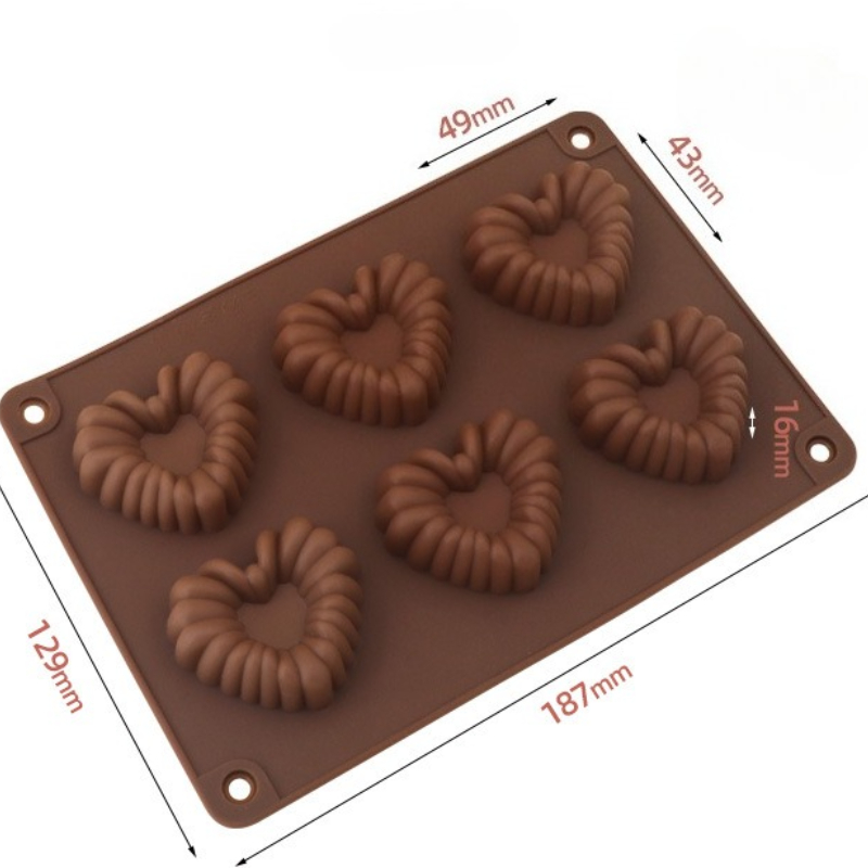 Cetakan Coklat Silikon Berbent - Baking Kitchen Diy ulasan dan harga