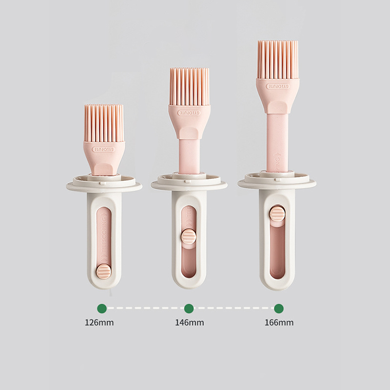 Botol Minyak Kaca Set Kuas Sil - Kitchen Baking Brush ulasan dan harga