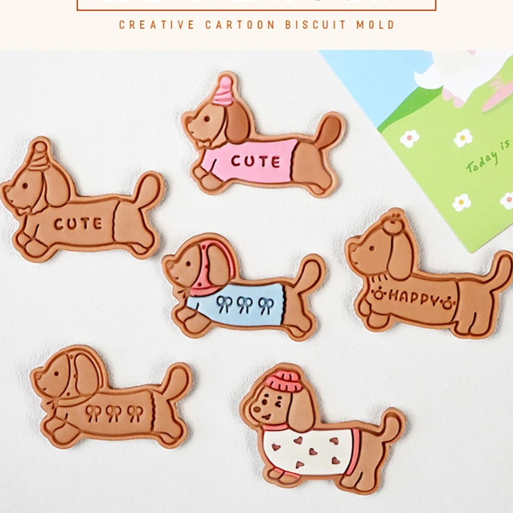 Cetakan Kue Stempel Kartun Anj - Baking Kitchen Diy ulasan dan harga