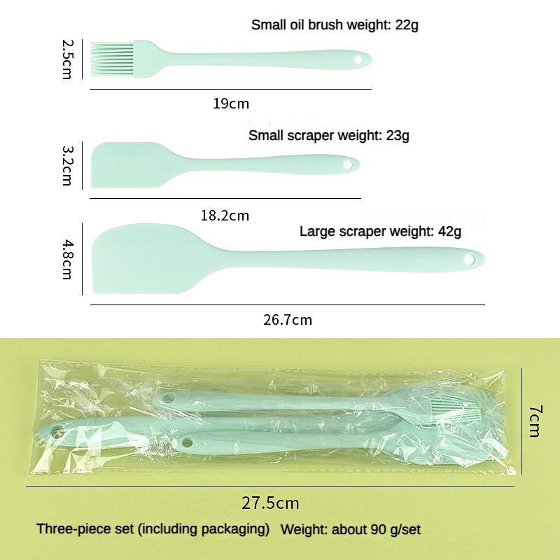 3 buah set kue dapur semua dal - Kitchen Baking Brush ulasan dan harga