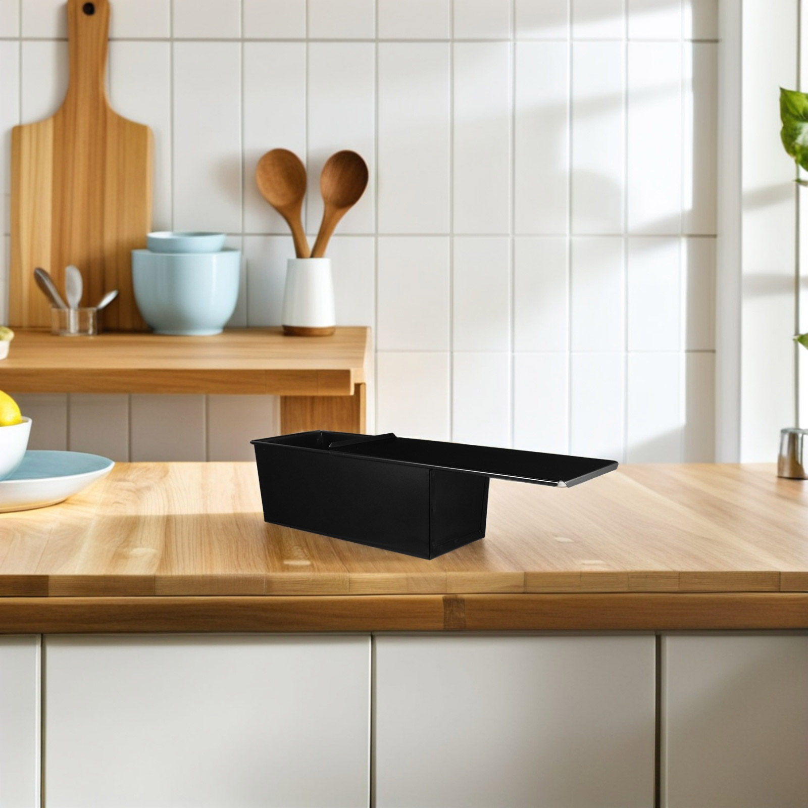 1 Buah Loyang Roti Hitam denga - Kitchen Baking Pan ulasan dan harga