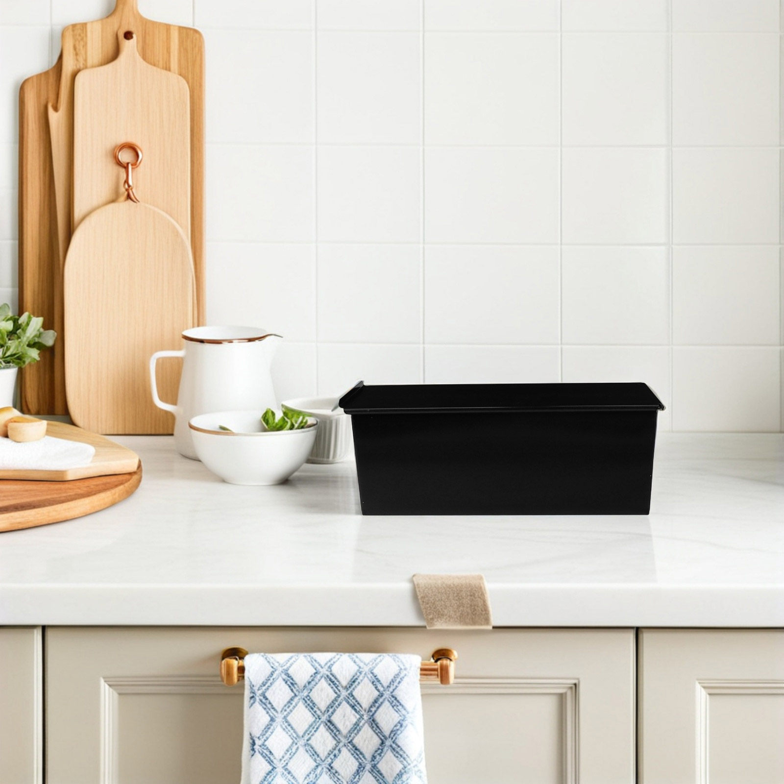 1 Buah Loyang Roti Hitam denga - Kitchen Baking Pan ulasan dan harga