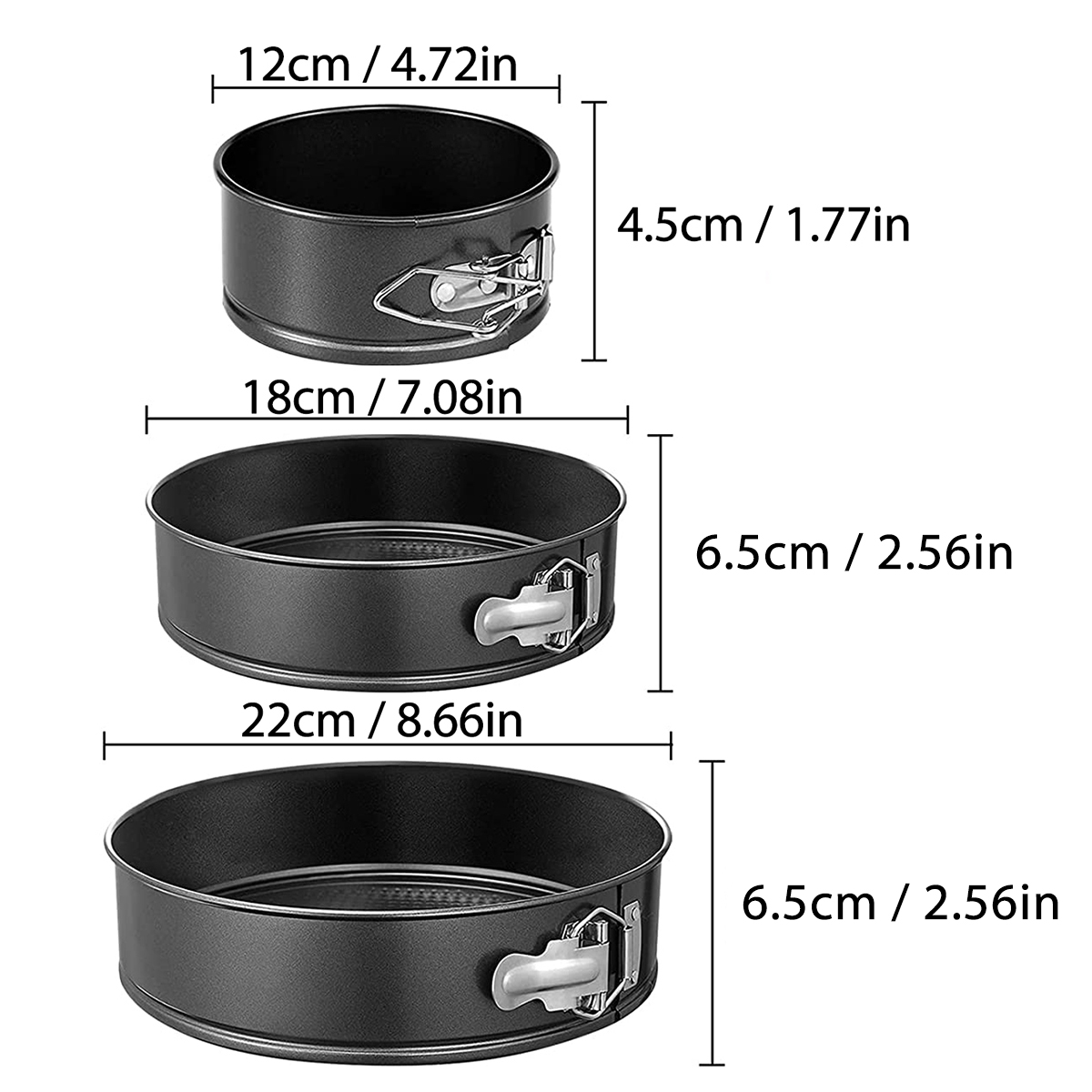 1 buah, 3 buah Set loyang kue, - Kitchen Baking Pan ulasan dan harga