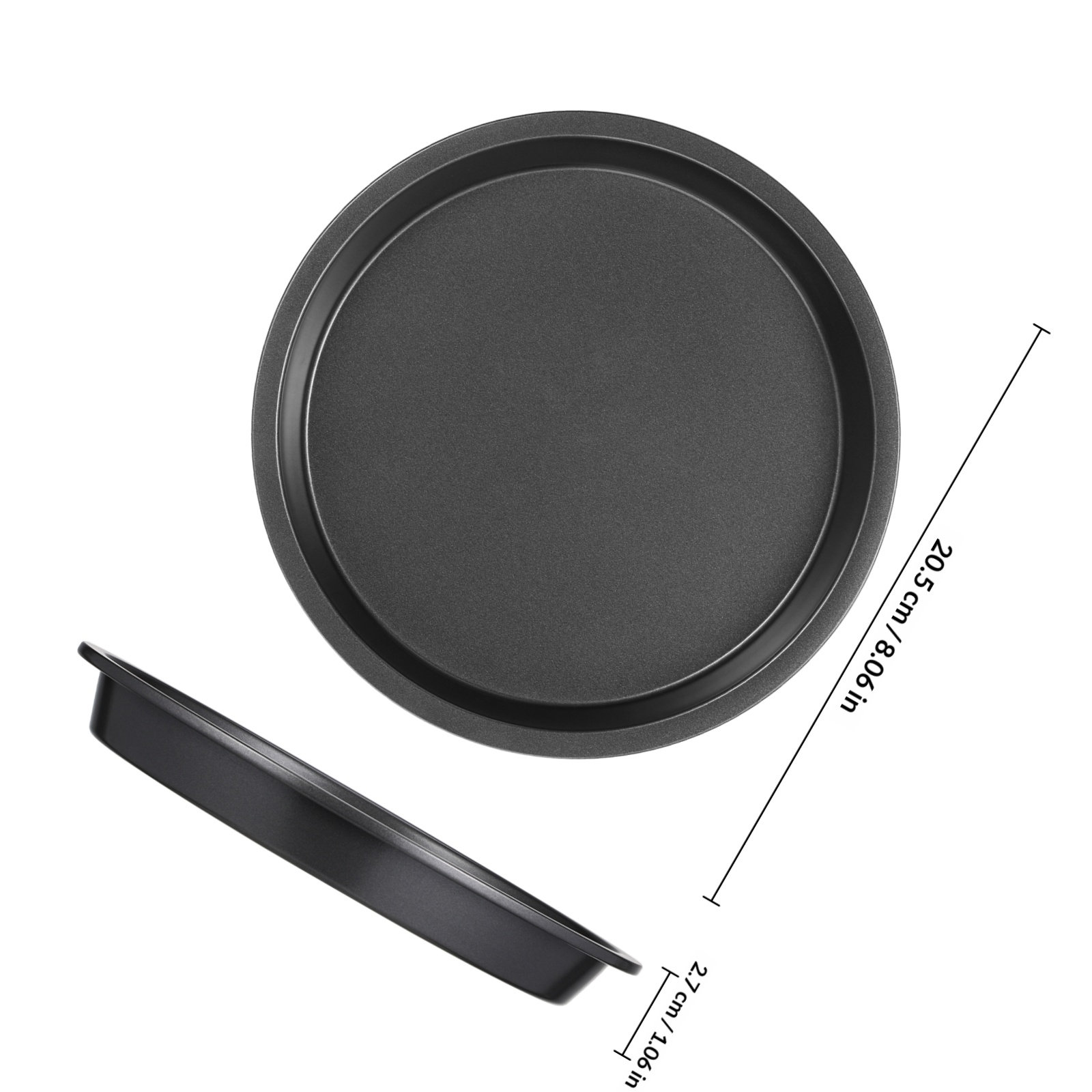 Loyang Pizza Bulat dari Baja K - Kitchen Baking Pan ulasan dan harga
