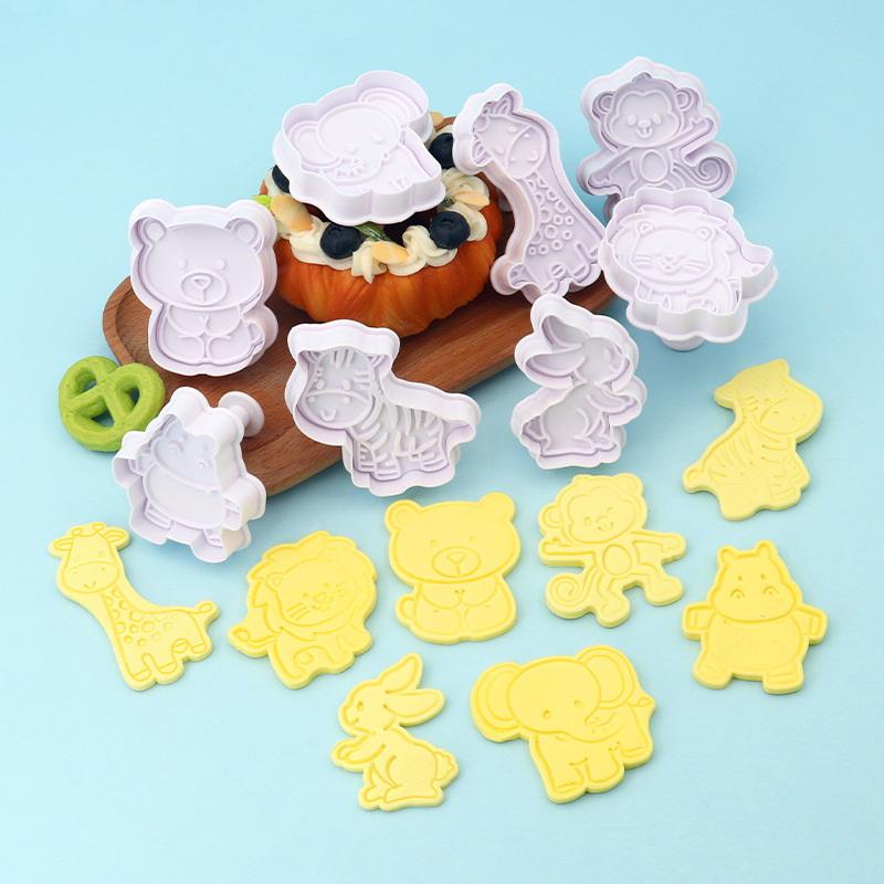 4Pcs Set Pemotong Kue Bentuk H - Kitchen Kids Baking Set ulasan dan harga