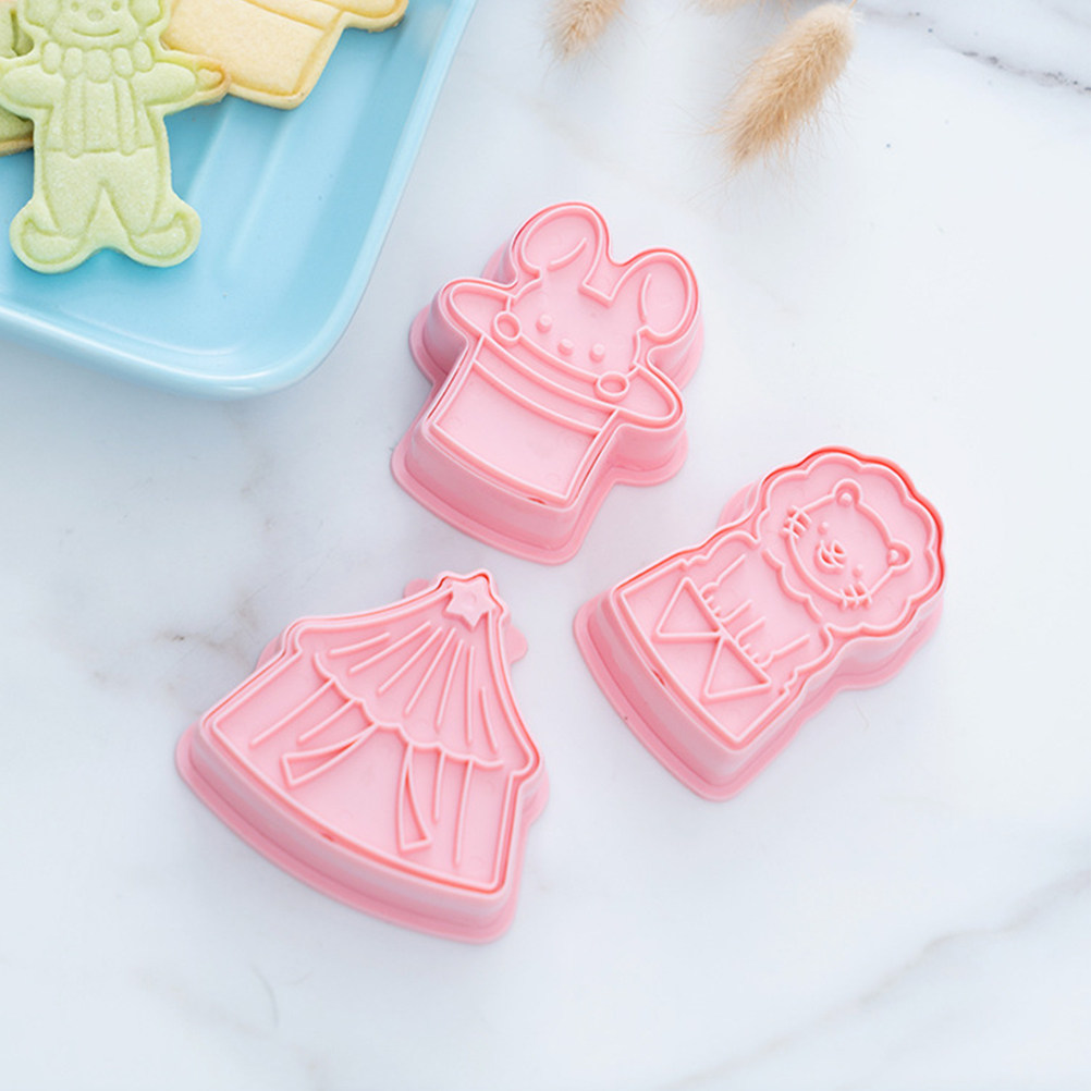 6Pcs Cetakan Kue Plastik Bentu - Baking Kitchen Diy ulasan dan harga