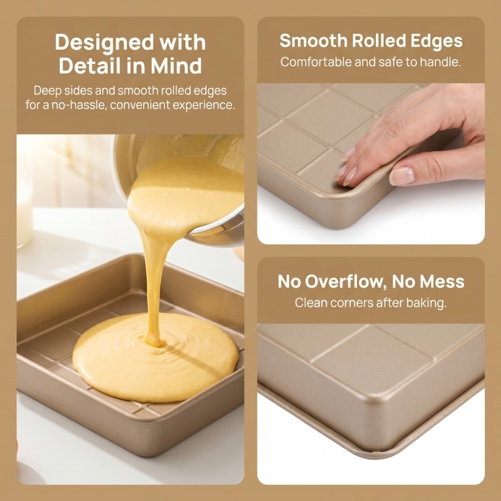 Loyang Panggang Anti Lengket B - Kitchen Grade Baking Sheet ulasan dan harga