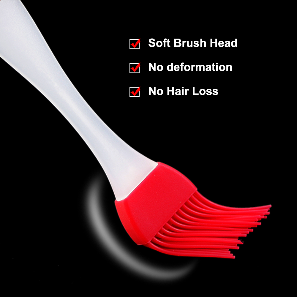 1 buah 7 warna sikat silikon m - Kitchen Baking Brush ulasan dan harga