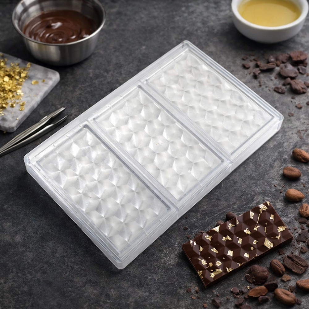Cetakan Cokelat Prisma Berbent - Baking Kitchen Diy ulasan dan harga