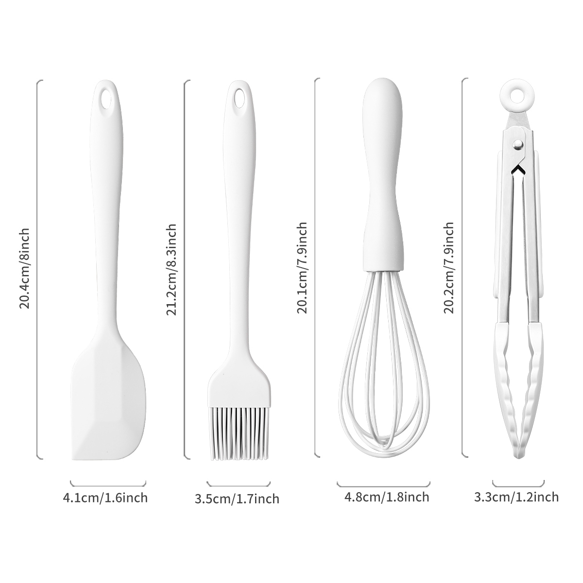 4Pcs/Set Peralatan Masak Silik - Kitchen Baking Brush ulasan dan harga