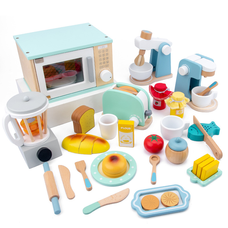 Set Permainan Dapur Kayu untuk - Kitchen Kids Baking Set ulasan dan harga