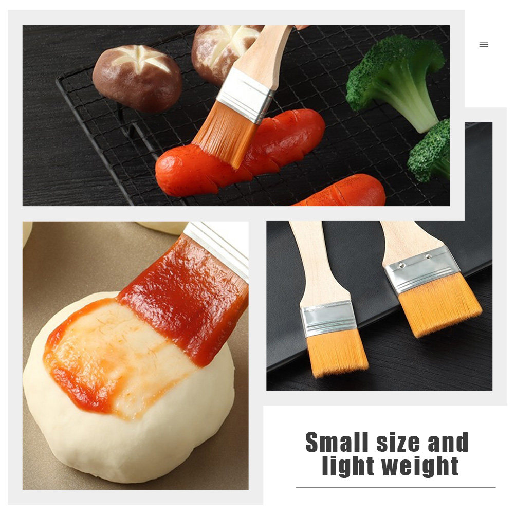 2 Buah Sikat Pengoles Nilon un - Kitchen Baking Brush ulasan dan harga